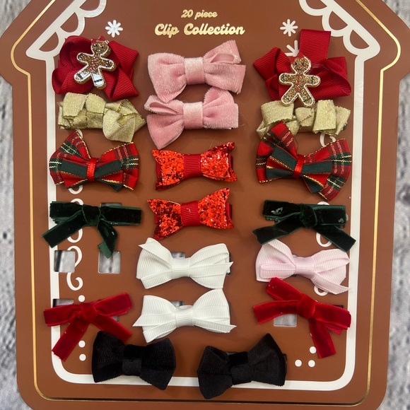 NEW HAIR BOWS 20 PIECE SET - Picture 3 of 4